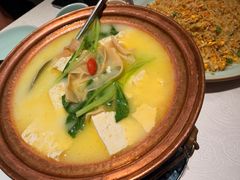 咸肉笋干烧泉水豆腐-森隆饭庄(崇文门新世界百货店)