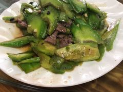 凉瓜牛肉-海泉湾竹筒饭·瘦身水库大头鱼(从化温泉镇店)