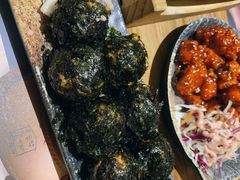 金枪鱼泡菜饭团-冰川延边料理·炭烤串(原小木屋店)