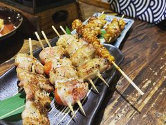 肉包鹌鹑蛋-鸟鸣门屋台料理(金帝银泰店)