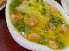 虾仁扒娃娃菜-玉华台饭庄(裕中西里小区店)