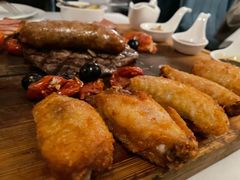 蒜香鸡中亦-火车头法国西餐厅