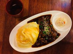 照烧肥牛蛋包饭-玛格萝妮比萨屋(四平店)
