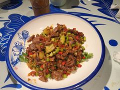 老坛酱椒焖鸡杂-井水小厨·湘菜(活力广场店)