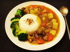 咖喱牛腩饭-喜鹊茶点.啫煲(车陂店)