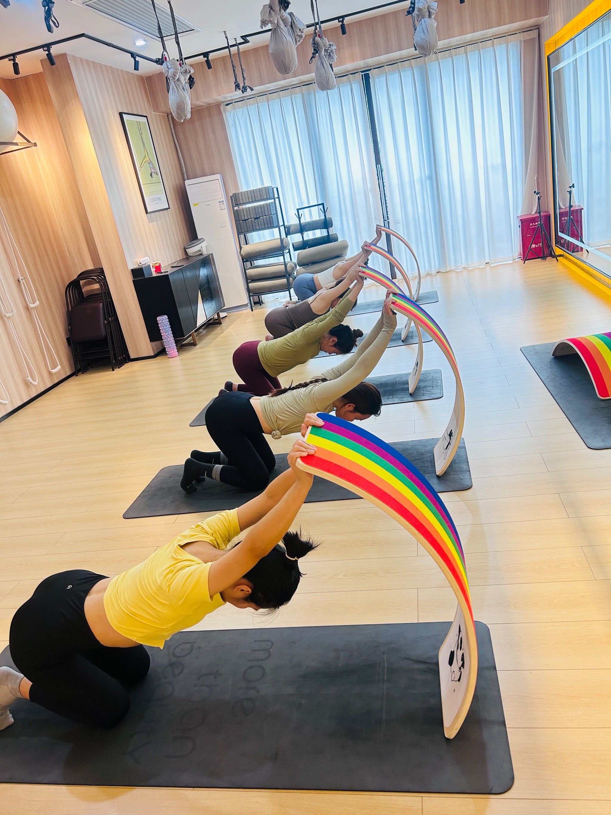 拉伽瑜伽 彩虹板普拉提