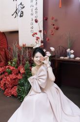 -桃子造型婚纱礼服(凤起广场店)