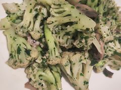 荠菜菜花炒菌菇-洋洋中餐馆·SINCE 1997(信投店)