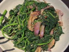 马拉盏炒番薯叶-大头虾越式风味餐厅(光明广场店)