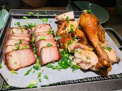 烤鸡烤肉拼盘-绿茶餐厅