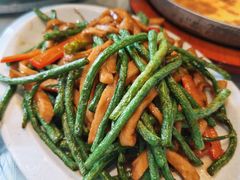 杏鲍菇炒豆角-晋美大掌柜(新建路店)