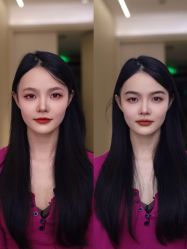 点击看大图 -杨益美学·野生眉半永久纹眉发际线