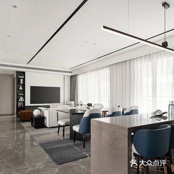 今日分享148平现代轻奢风格装修设计，浪漫优雅，格调满满