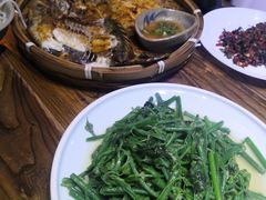 清炒洋瓜尖-云上千禾(水上店)