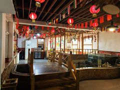 大堂-缘福乡村铁锅炖民宿(八达岭店)