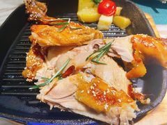 花开果香烤鸡-蜜桃花开·中西融合菜E&W(南长街店)
