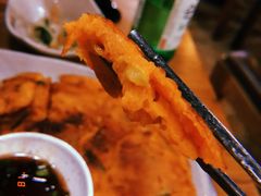 泡菜饼-包装马车·韩国料理·포장마차