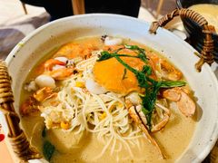 膏蟹拌面-十面欢腾·海鲜面·台式Bistro(长乐路店)