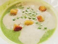 甜青豆浓汤-Jean Georges