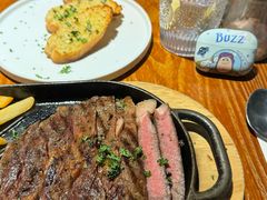 澳洲黑安格斯谷饲150天肉眼-澳骄 Aussie Kitchen·手工披萨·西餐(国大店)