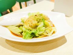 白灼生菜-甲乙饼·手工牛肉饼(东方广场店)