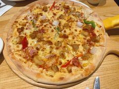 新奥尔良烤鸡比萨手拍-菲滋意式休闲餐厅(北仑银泰城店)