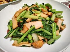 鲜菌炒菜心-大铁勺新津菜(东丽阳光新业广场店)