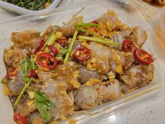 生腌皮皮虾-龙眼南白粥六顺白粥