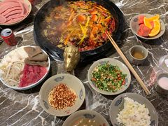 -渝大狮毛肚老火锅(遂宁万达店)