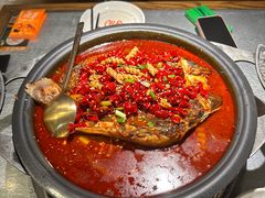 -探鱼·鲜青椒爽麻烤鱼(北京路天河城店)