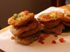 椒盐藕夹-枣子树·素食餐厅(普陀山店)
