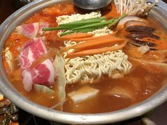 泡菜肥牛部队锅-春熙台韩国料理·章鱼肥牛(西丽店)