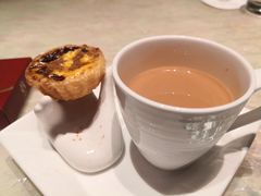 餐后葡挞配奶茶-8餐厅(新葡京酒店)