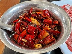 现炸辣椒油-情忆草原涮肉馆