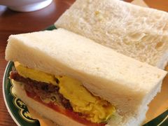 咸牛肉滑蛋三明治-肥韬茶餐厅(南山mini店)