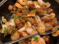 沙鍋沙汁牛柳粒-皇朝尊会(龙之梦大酒店)