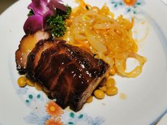 蜜汁叉烧拼海蜇-東海海鲜酒家(中信广场店)