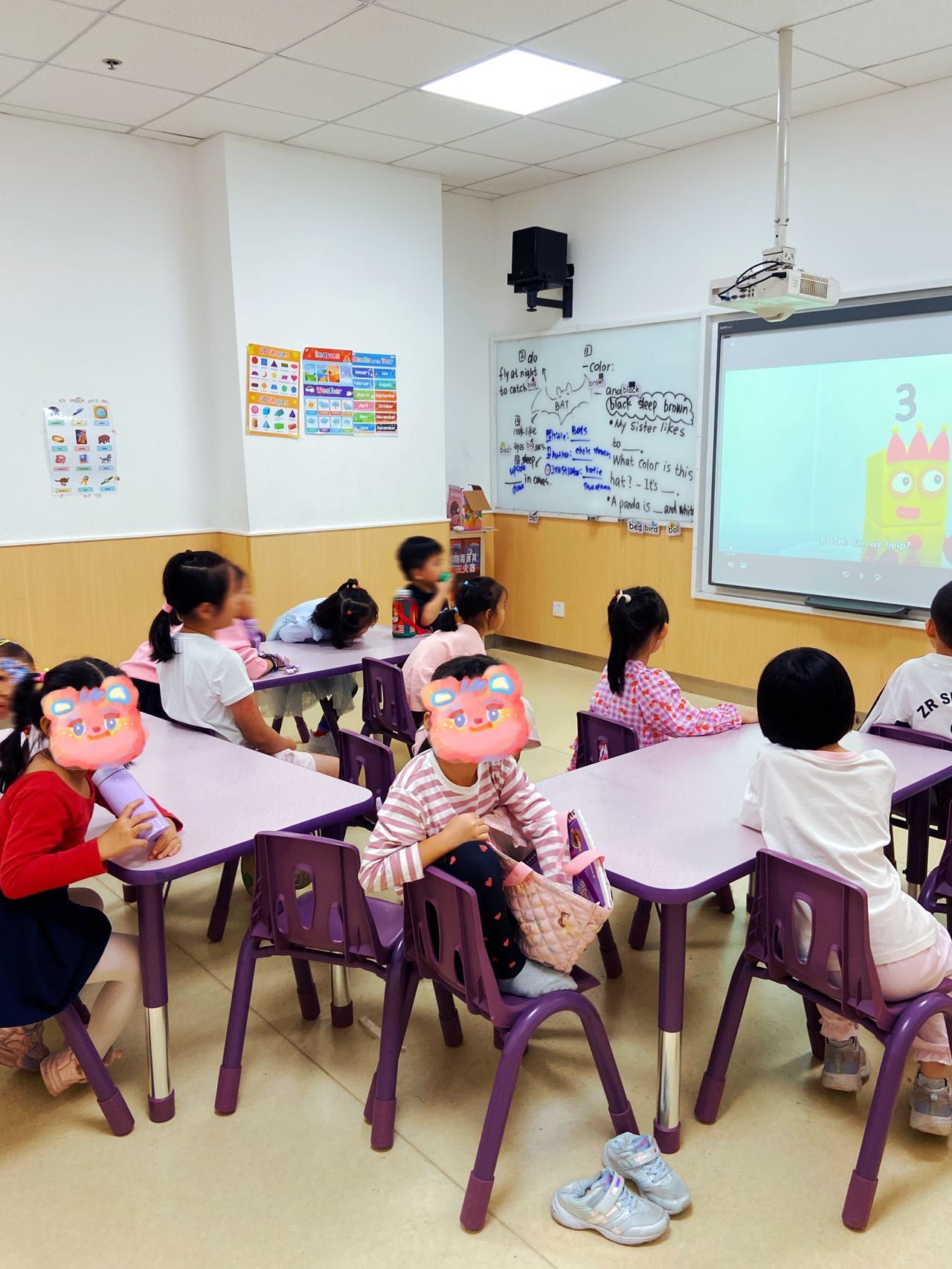 在广州!小朋友的英语练习记 教学氛围好学习进