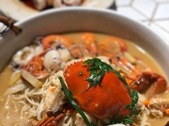 膏蟹拌面-十面欢腾·海鲜面·台式Bistro(长乐路店)