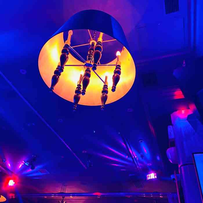 香颂酒吧-"在他家跨的年,气氛那是相当不错了,年龄大.