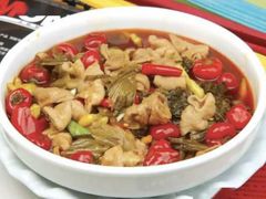 酸菜肥肠饭-川湘记