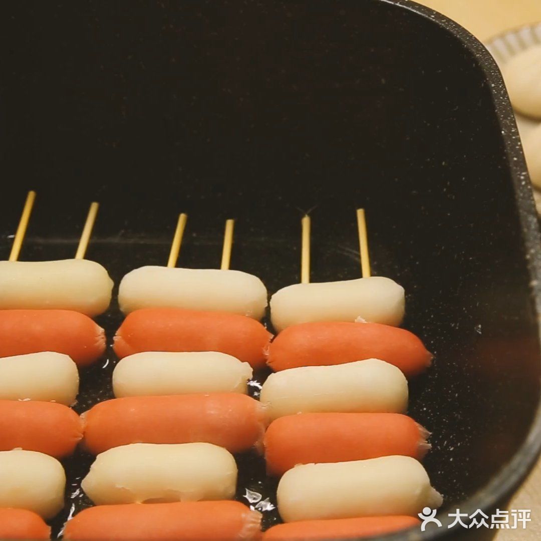 香肠年糕串     韩国吃播同款get！