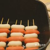 香肠年糕串     韩国吃播同款get！