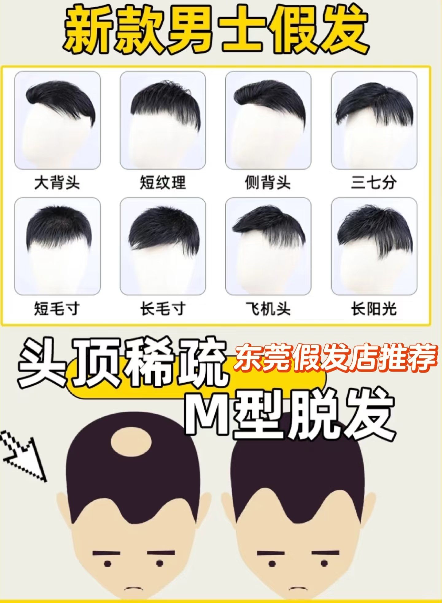 假发男士 优选指南 揭秘最佳相关图片1