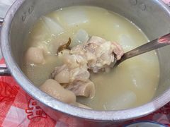 芸豆猪脚汤-荆九爷爆炒桥头三嫩(夫子庙店)