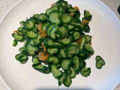 金钩海米炒脆瓜-船歌·鱼水饺青岛菜(金狮广场店)
