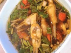 捞汁蛏子-九寸花汀海鲜烤肉自助(中东迪克店)