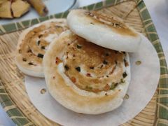 香煎葱油饼-东江渔村·古典园林·30年粤菜老字号(太和店)