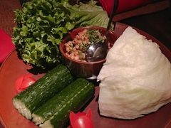 傣族生菜包肉-花马天堂云南餐厅 Lost Heaven(高邮路店)