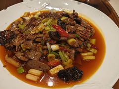 肝腰合炒-鸭天下·川菜·家宴(铂金时代店)